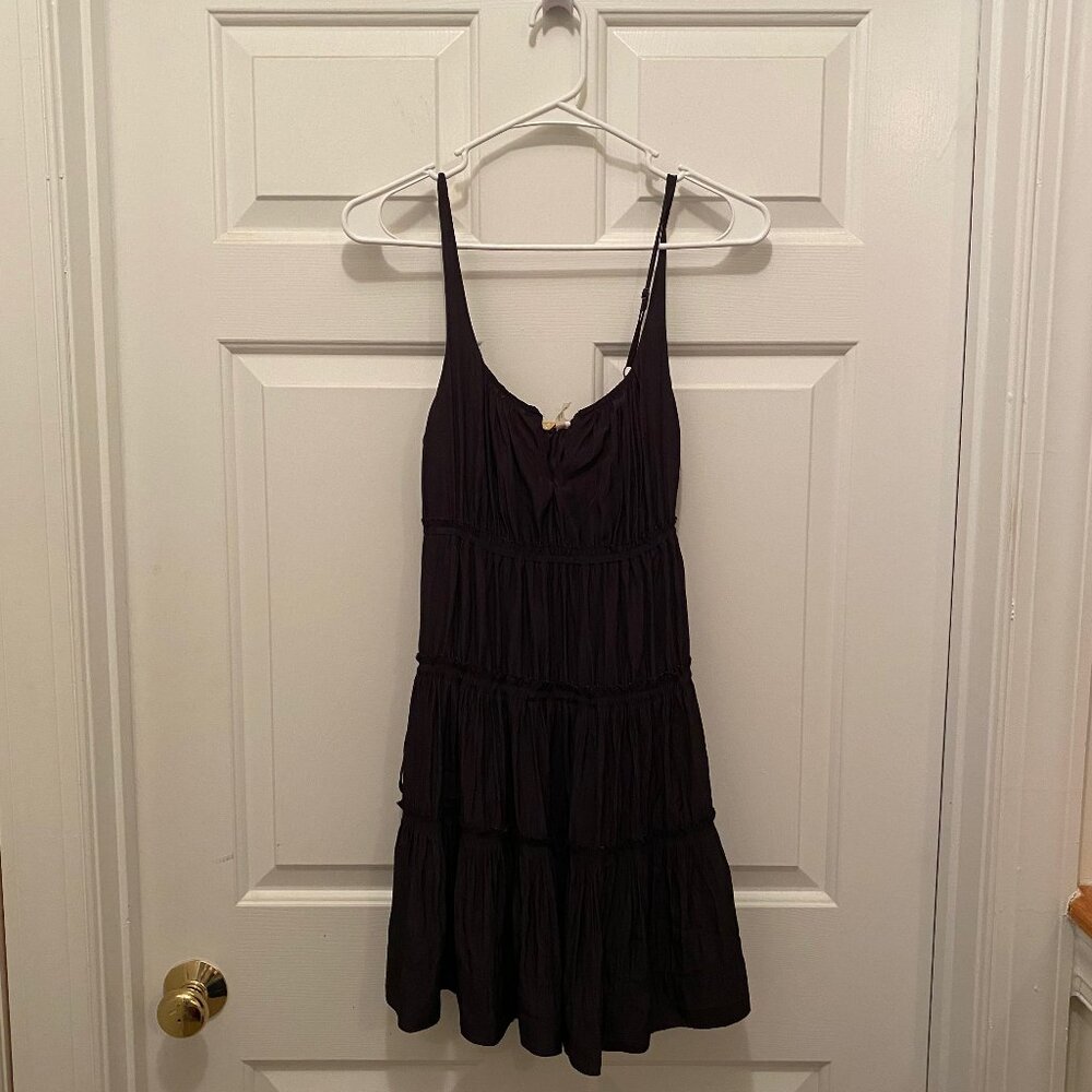 NWT Ramy Brook Women's Margo Babydoll Style Mini Black Lined Dress XS *Read*